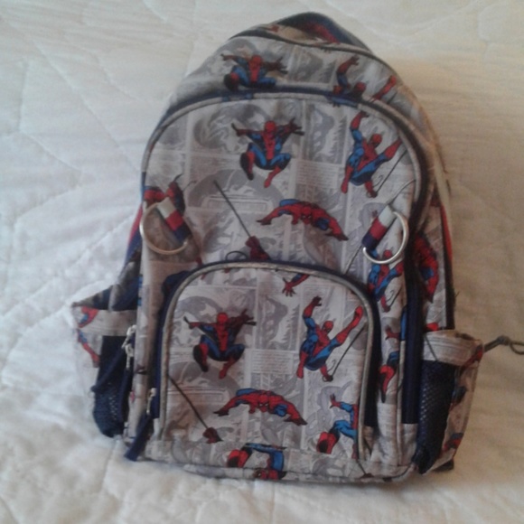 pottery barn spiderman backpack